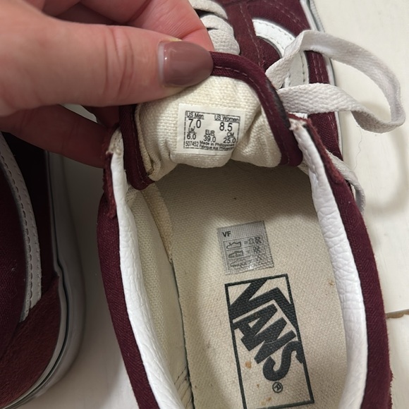 Maroon platform Vans - Picture 3 of 5